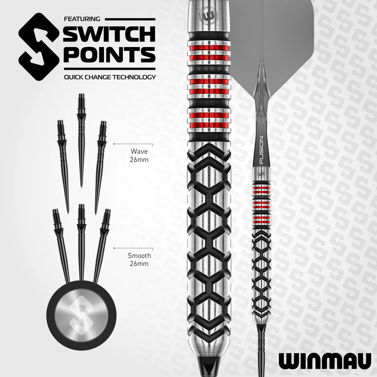 Fornax Switch Point Darts - Parallel | Winmau