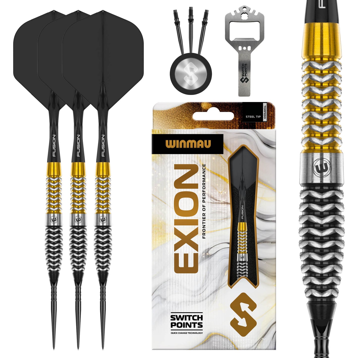 Exion Torpedo Switch Point Darts | Winmau