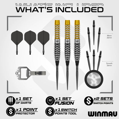 Exion Torpedo Switch Point Darts | Winmau