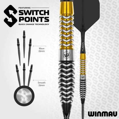 Exion Torpedo Switch Point Darts | Winmau