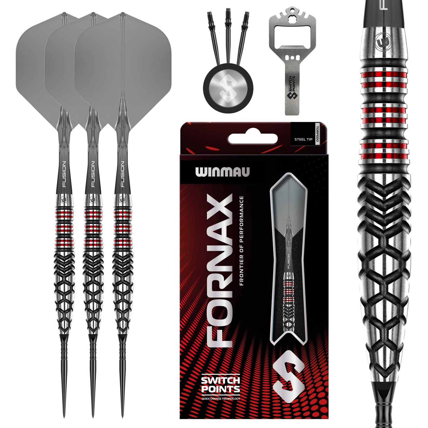 Fornax Torpedo Switch Point Darts | Winmau