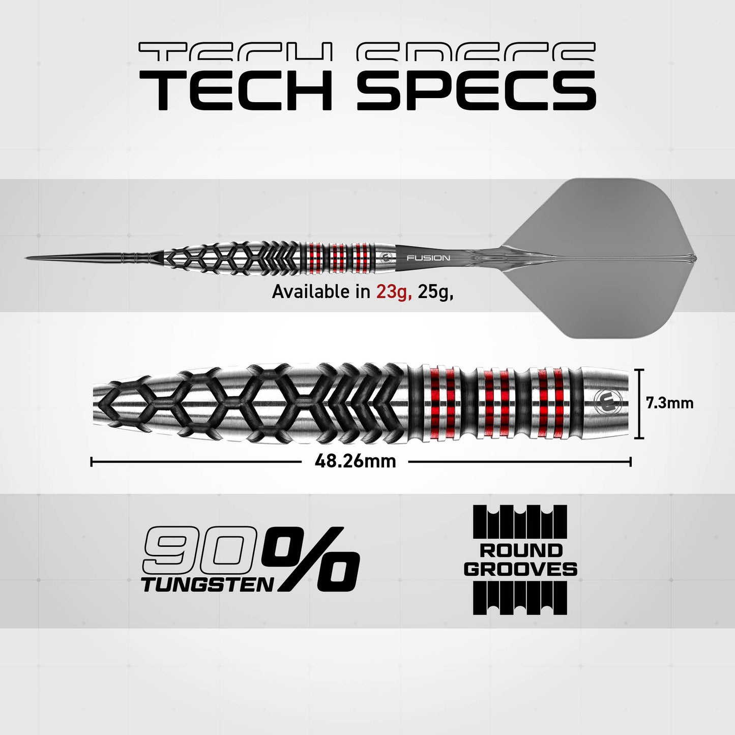 Fornax Torpedo Switch Point Darts | Winmau