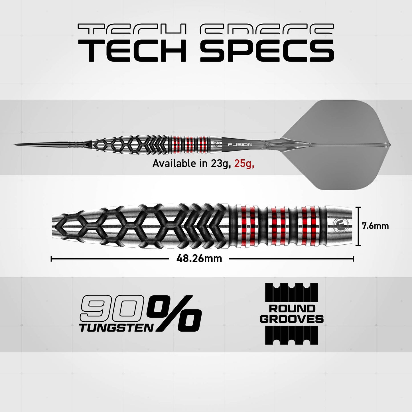 Fornax Torpedo Switch Point Darts | Winmau