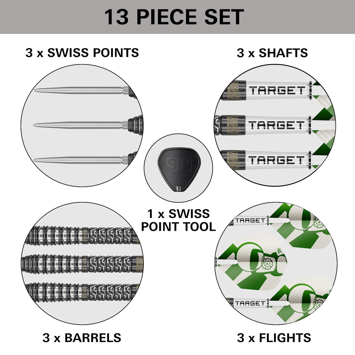Charlie Manby G1 SP Steel Tip Darts | Target