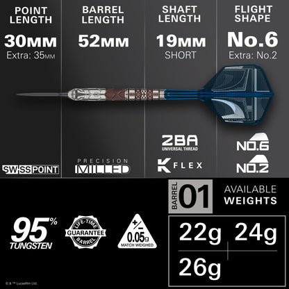 Mandalorian 95% Tungsten SP Steel Tip Darts | Star Wars | Target