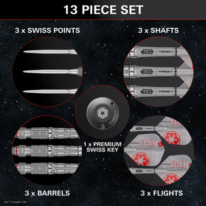 AT-AT 90% Tungsten SP Steel Tip Darts | Star Wars | Target