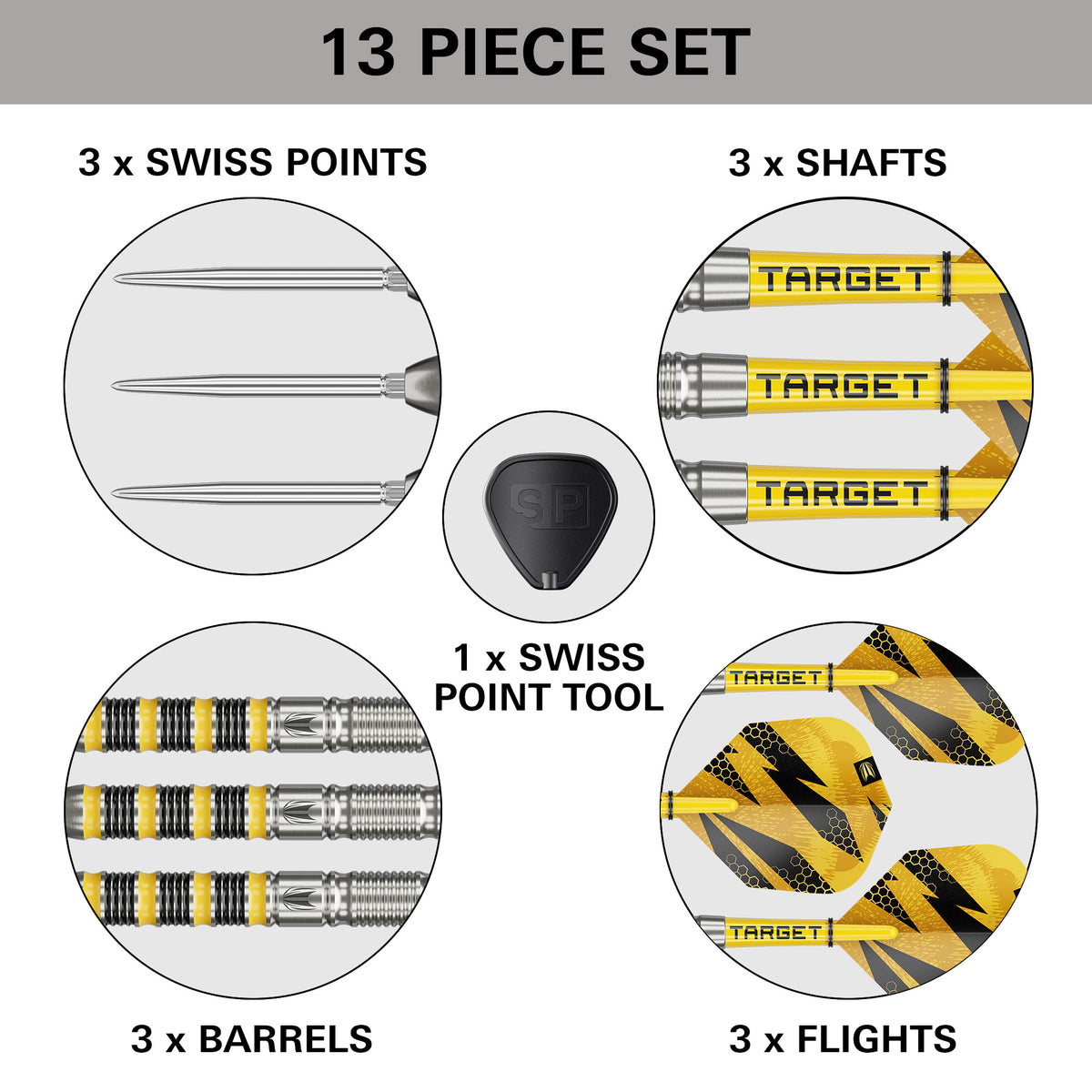 Buzz 01 SP Steel Tip Darts | Target