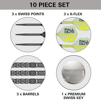 Luke Littler Fallout SP Steel Tip Darts | Target