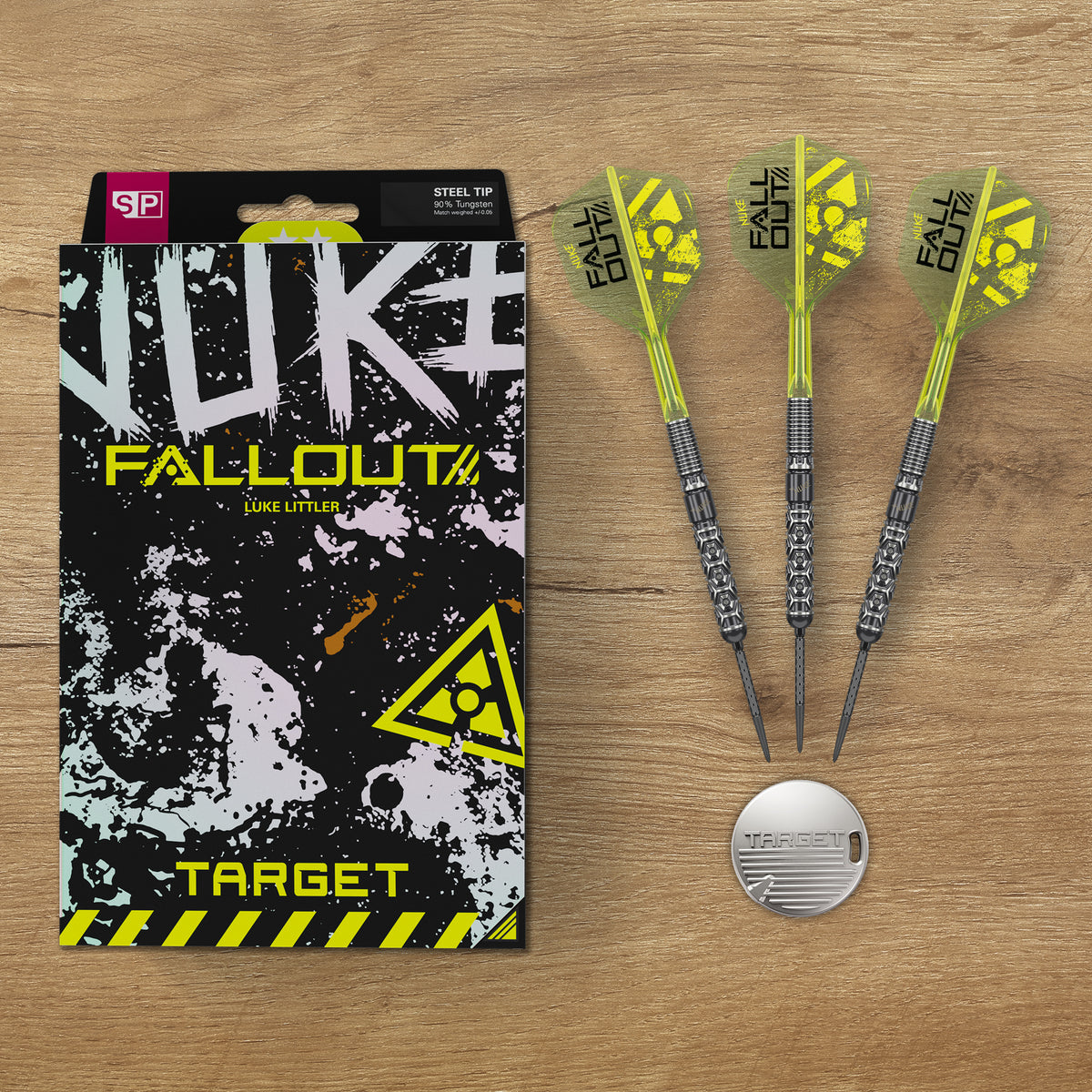 Luke Littler Fallout SP Steel Tip Darts | Target