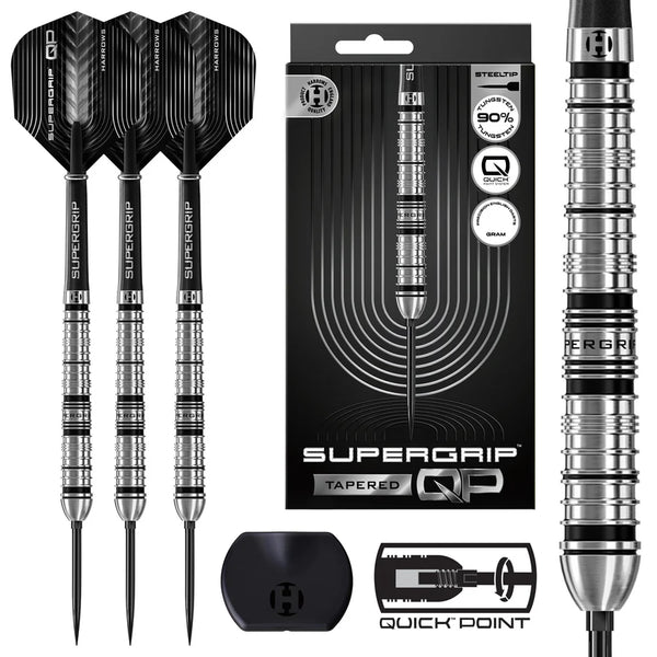 Supergrip Tapered QP Darts | Harrows