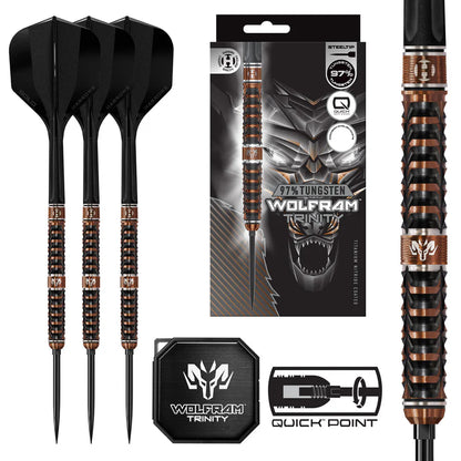 Wolfram Trinity QP Darts | Harrows