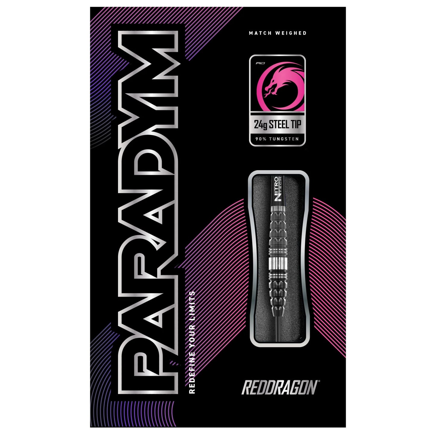 Paradym Torpedo Steel Tip Darts | Red Dragon