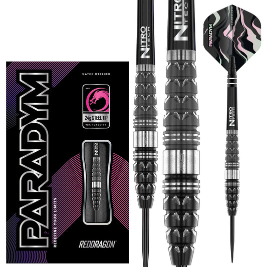 Paradym Torpedo Steel Tip Darts | Red Dragon