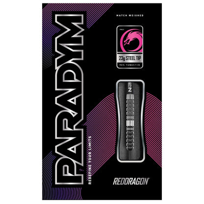 Paradym Parallel Steel Tip Darts | Red Dragon