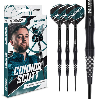 Connor Scutt Steel Tip Darts | Red Dragon