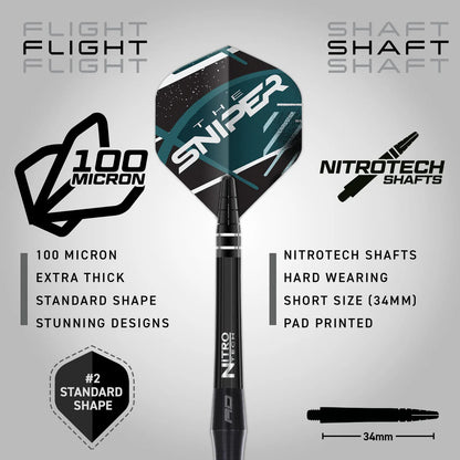 Connor Scutt Steel Tip Darts | Red Dragon
