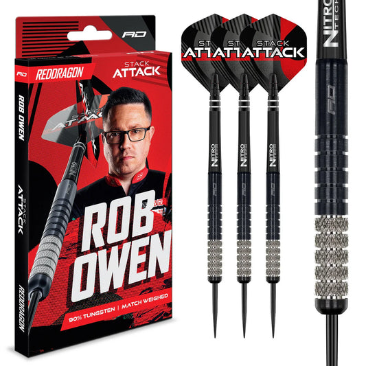 Rob Owen Steel Tip Darts | Red Dragon