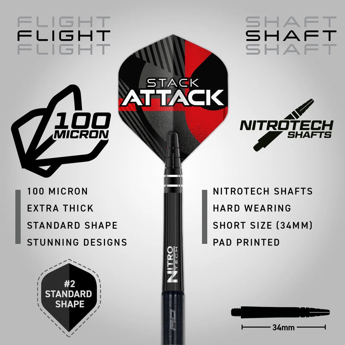 Rob Owen Steel Tip Darts | Red Dragon