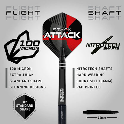 Rob Owen Steel Tip Darts | Red Dragon