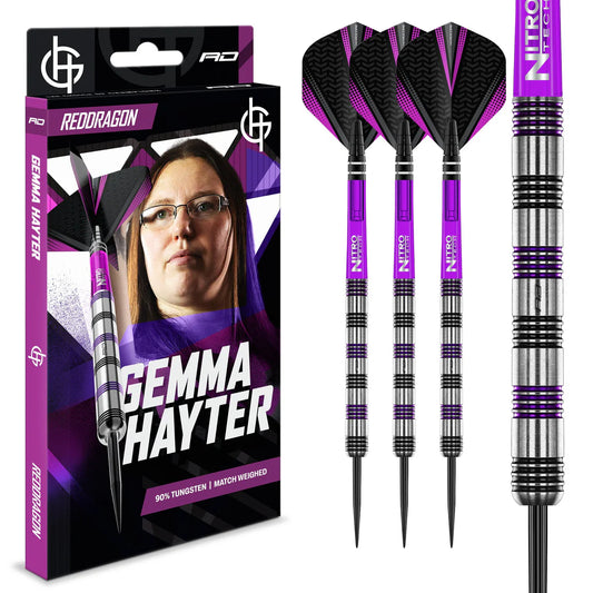Gemma Hayter Steel Tip Darts | Red Dragon