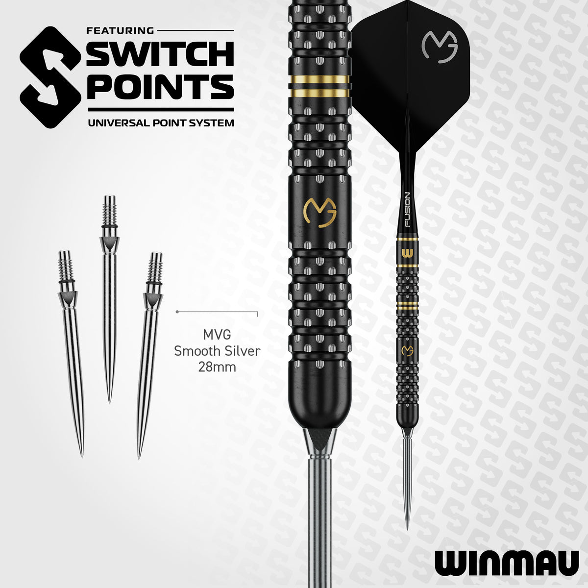 Michael Van Gerwen W-Max Switch Point Darts | Winmau