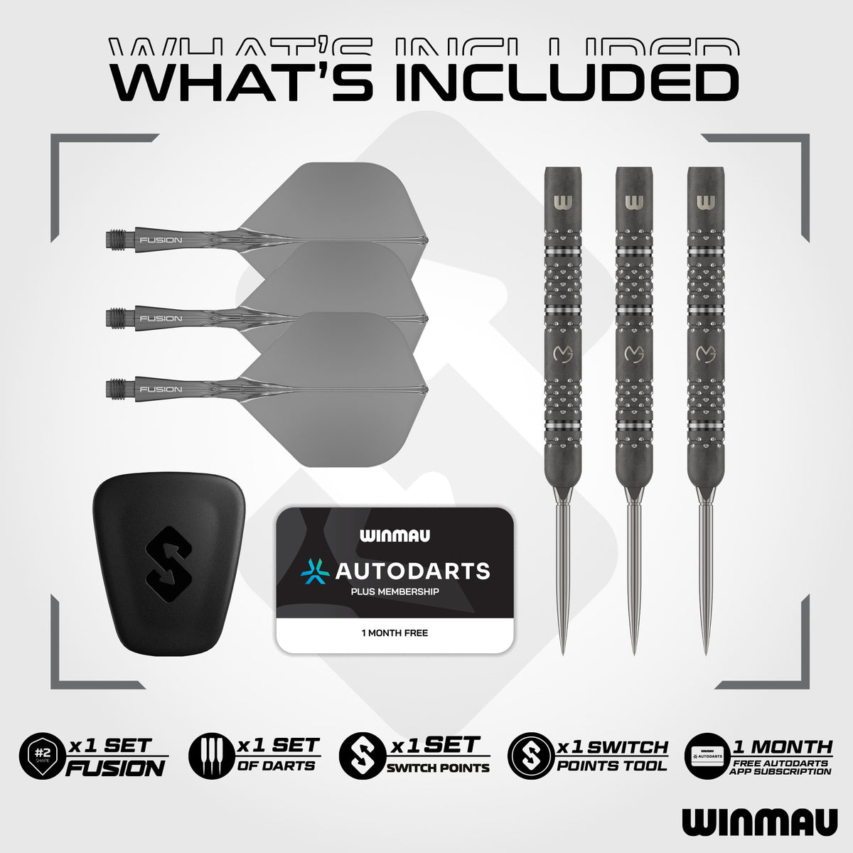 Michael Van Gerwen TS-PRO Switch Point Darts | Winmau