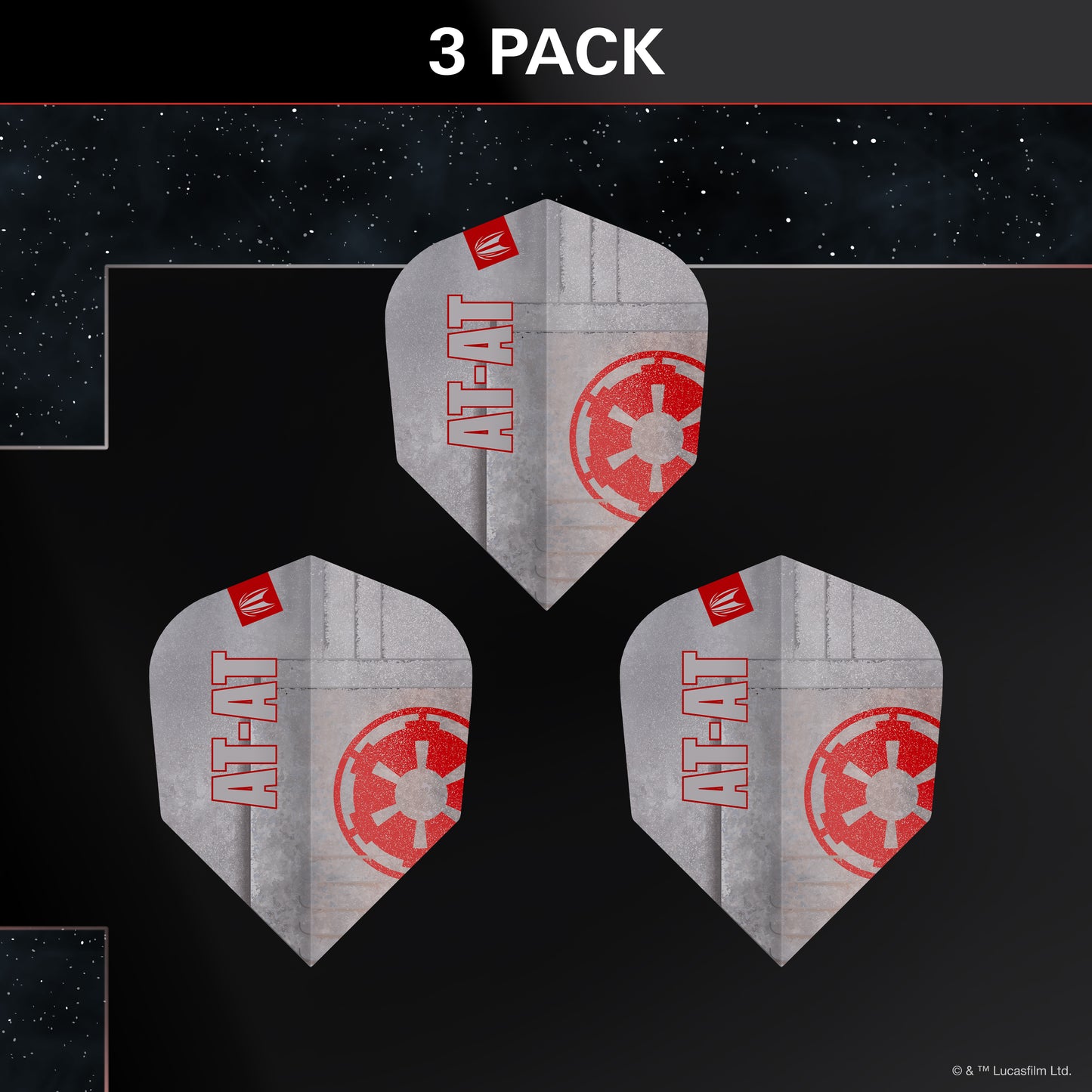 AT-AT Pro Ultra No6 Dart Flights | Star Wars | Target