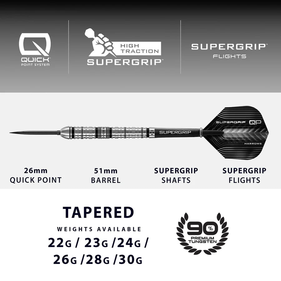 Supergrip Tapered QP | Harrows