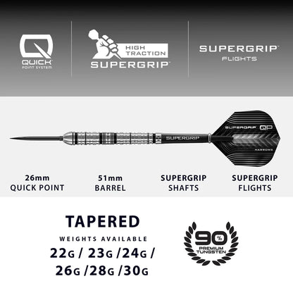 Supergrip Tapered QP | Harrows