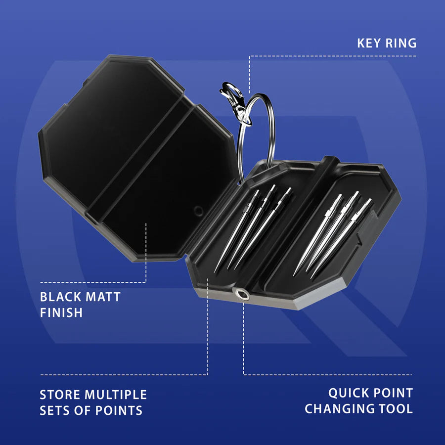Harrows Premium Quick Point Tool/Case | Harrows