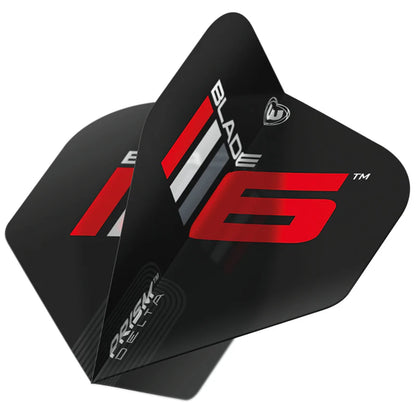 Blade 6 Black Prism Delta Standard Flights | Winmau