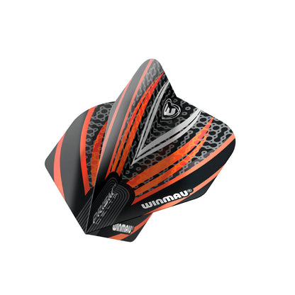 Prism Delta Black, White & Orange Flights | Winmau