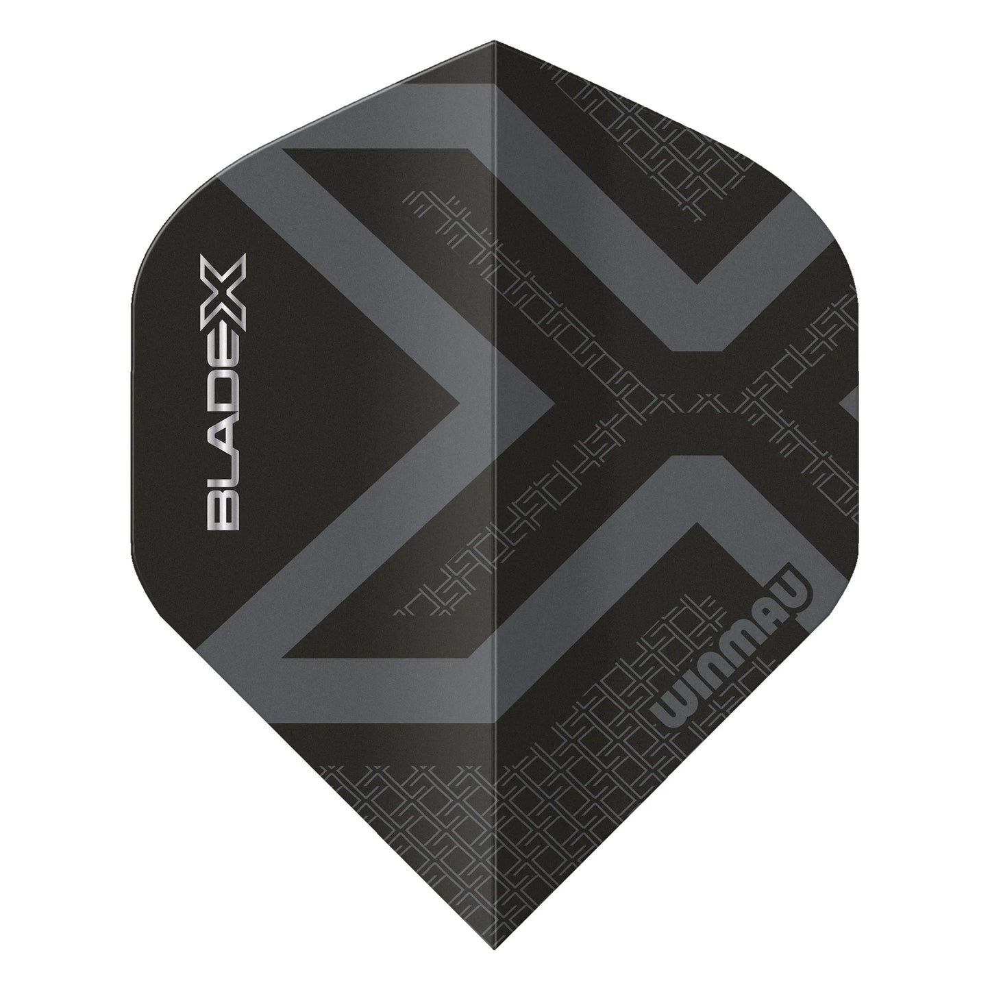 Blade X Prism Delta Metallic Black Standard Flights | Winmau