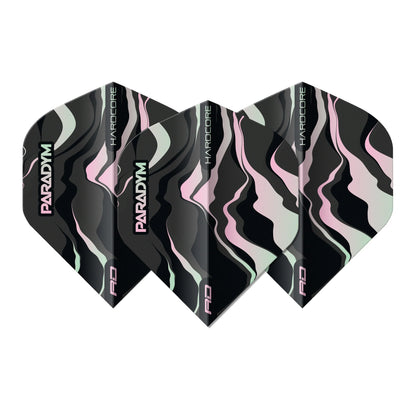 Paradym Hardcore Premium Standard Dart Flights | Red Dragon