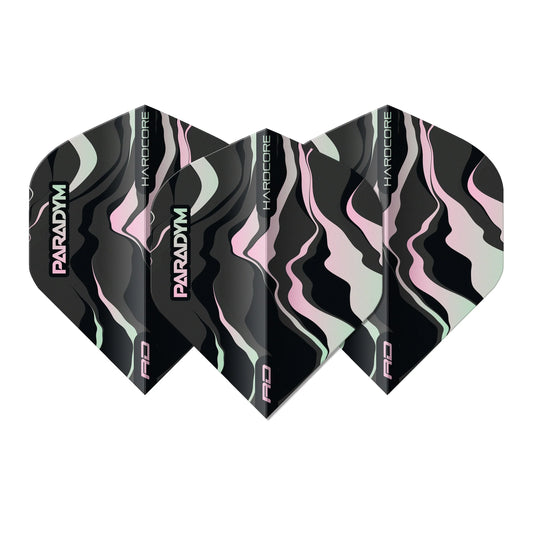 Paradym Hardcore Premium Standard Dart Flights | Red Dragon