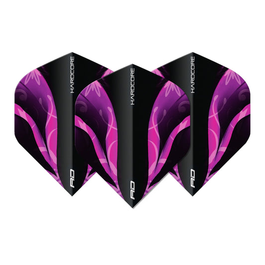 Tyrian Hardcore Premium Standard Dart Flights | Red Dragon