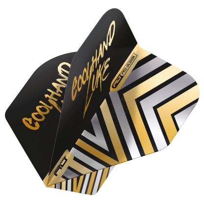Luke Humphries Gold Hardcore No.1 Premium Standard Dart Flights | Red Dragon