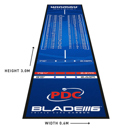 Outshot Soft Feel Dart Mat | Winmau
