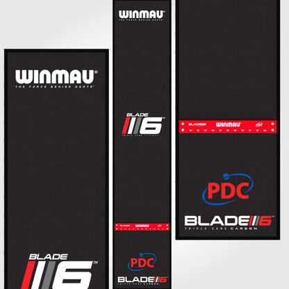 Pro Zone Precision Blade 6 Soft Feel Dart Mat & Integrated Oche | Winmau