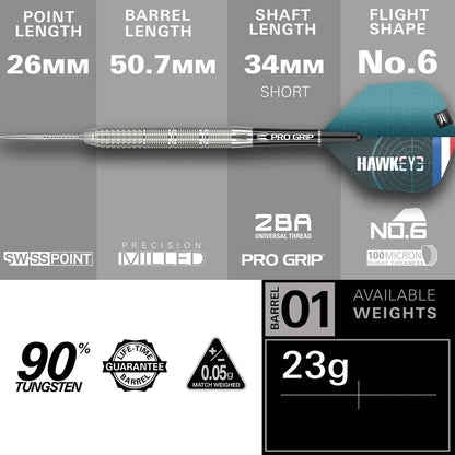 Kevin Doets SP Steel Tip Darts | Target