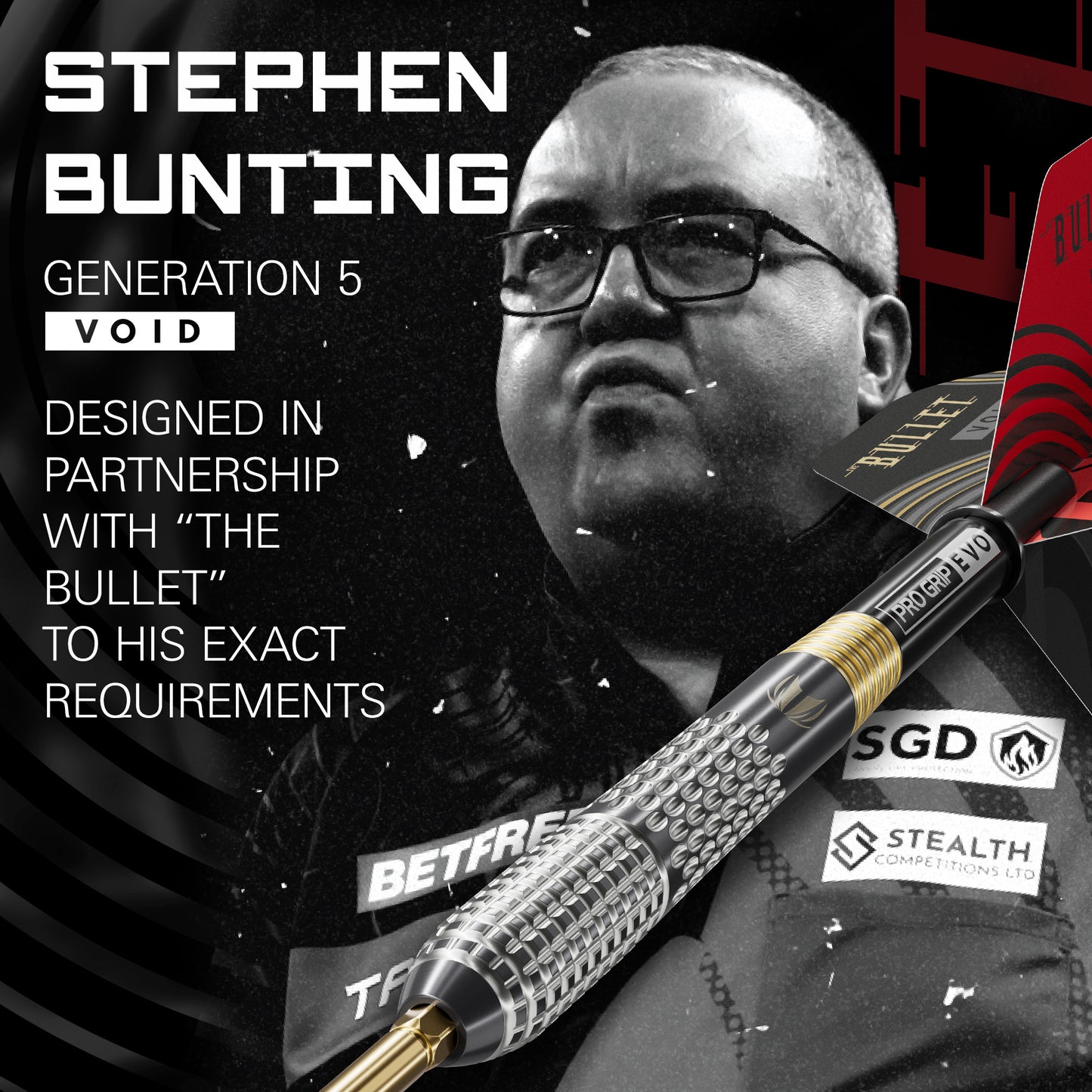 Stephen Bunting G5 Void Steel Tip Darts | Target