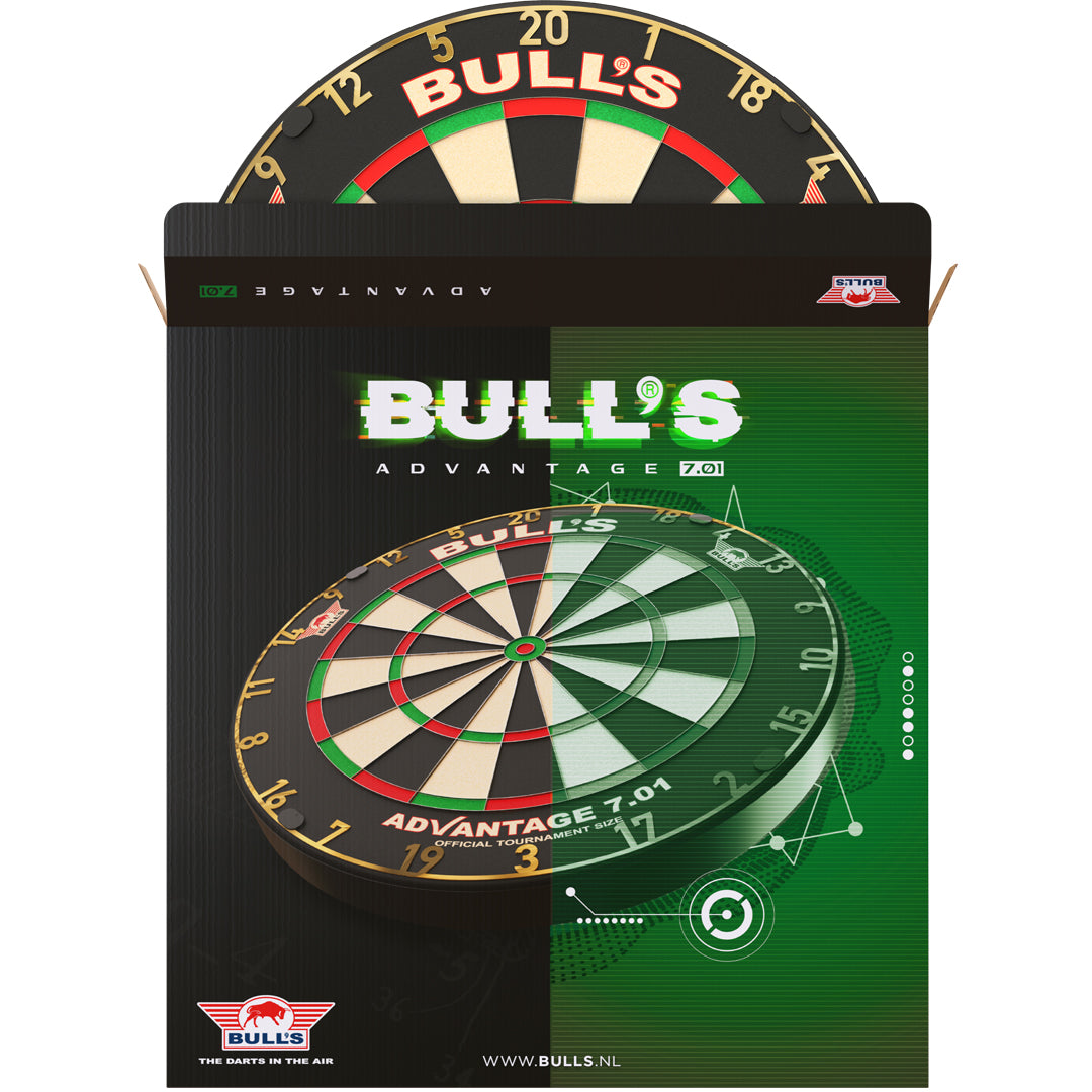 Bwrdd Dartiau Proffesiynol Advantage 7.01 | Bulls