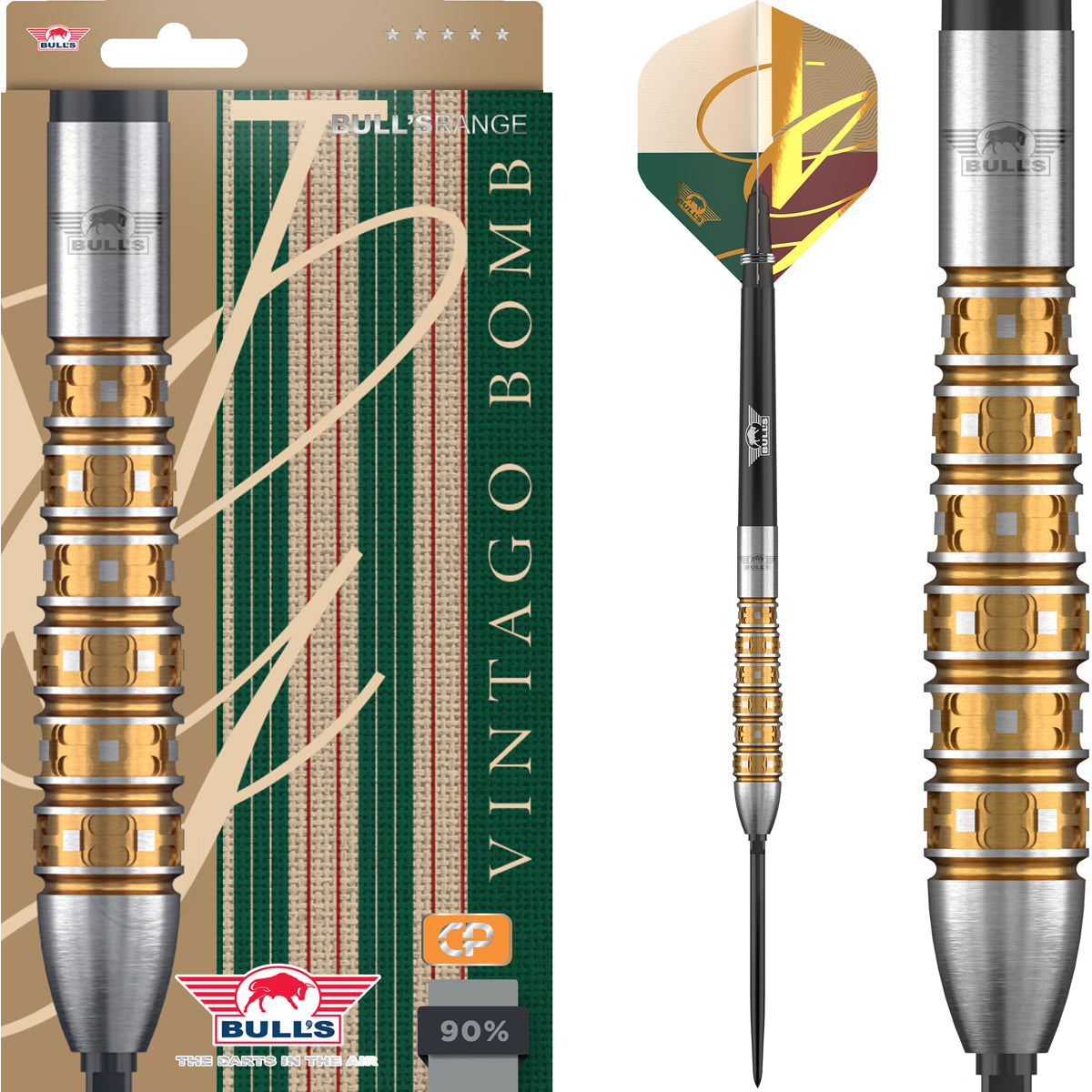 Vintago Bomb Convertible Point Steel Tip Darts | Bulls NL