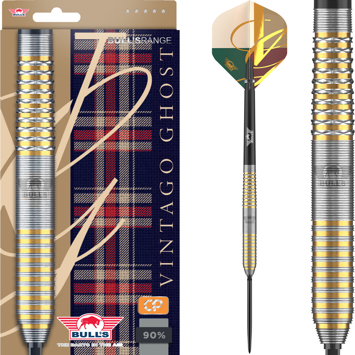 Vintago Ghost Convertible Point Steel Tip Darts | Bulls NL