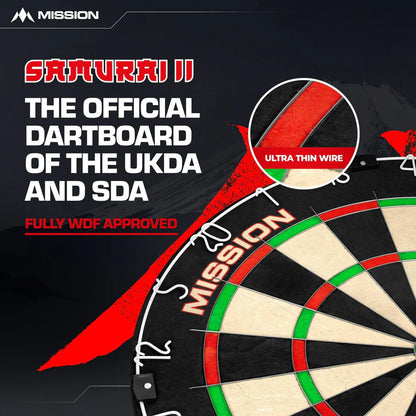 Samurai II Dartboard | Mission