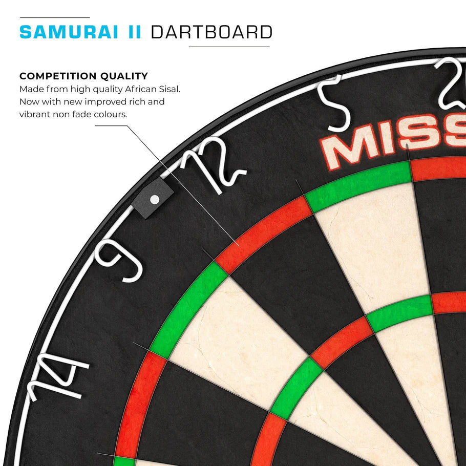 Samurai II Dartboard | Mission