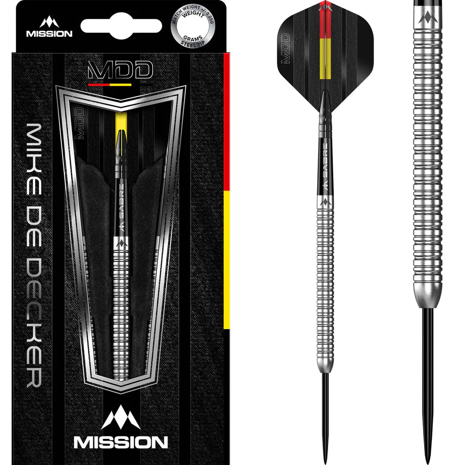 Mike De Decker Silver Steel Tip Darts | Mission