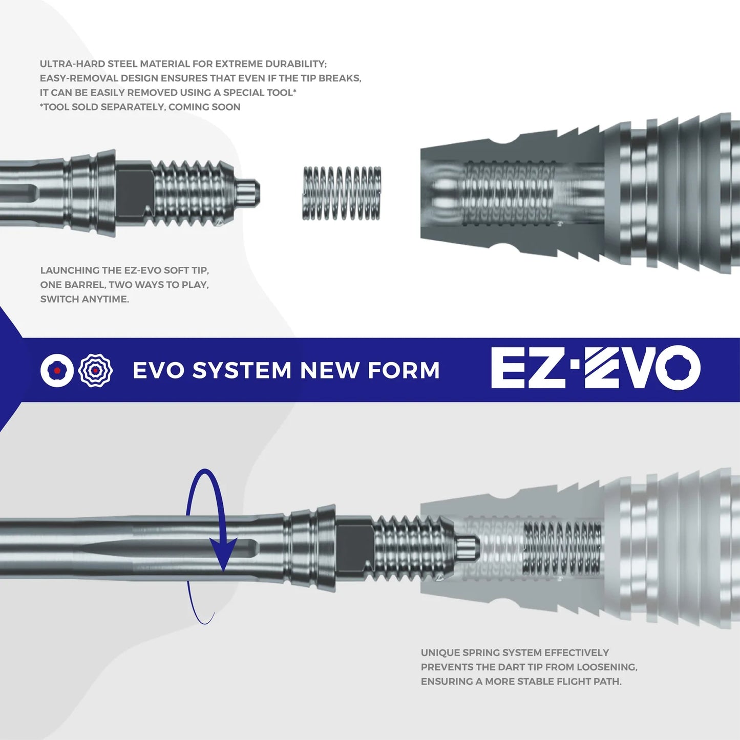 EZ-EVO Anti Loosening Springs | Caliburn