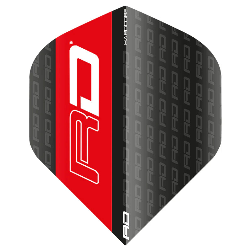 Logo Black & Red Hardcore Flights | Red Dragon