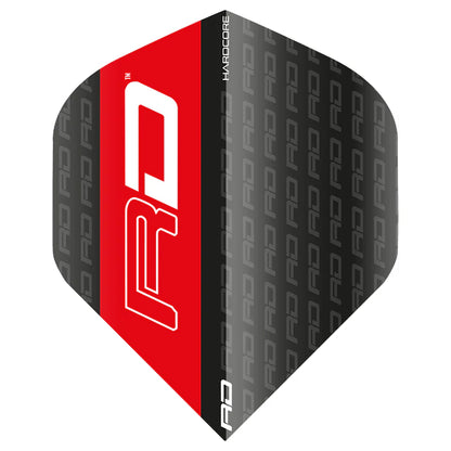 Logo Black & Red Hardcore Flights | Red Dragon